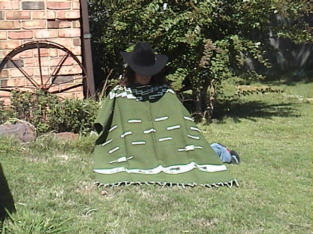 CLINT EASTWOOD OLIVE GREEN MOVIE PONCHO